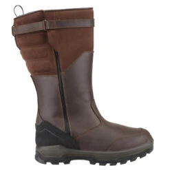 Bottes Chasse Chaudes Imperméables Cuir 900. -Équipement De Chasse Boutique bottes chasse chaudes impermeables cuir 900 2