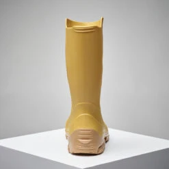 BOTTILLONS JAUNES LEGER PVC 100 FEMME -Équipement De Chasse Boutique bottillons jaunes leger pvc 100 femme 3