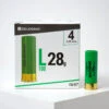 CARTOUCHE L100 28g CALIBRE 16/67 PLOMB N°4 X25 -Équipement De Chasse Boutique cartouche l100 28g calibre 1667 plomb n4 x25