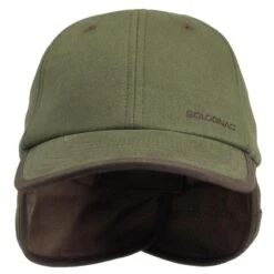 CASQUETTE CHASSE POLAIRE 100 JUNIOR VERTE -Équipement De Chasse Boutique casquette chasse polaire 100 junior verte 6