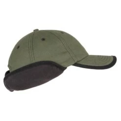 Casquette Chasse Polaire Chaude 500 Verte -Équipement De Chasse Boutique casquette chasse polaire chaude 500 verte 3