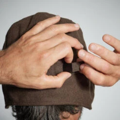 CASQUETTE CHAUDE LAINE A RABAT 500 MARRON -Équipement De Chasse Boutique casquette chaude laine a rabat 500 marron 2