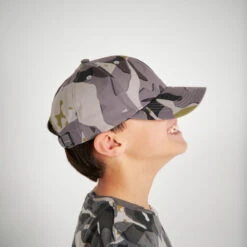 CASQUETTE SG100 JR CAMO WOODLAND GRIS -Équipement De Chasse Boutique casquette sg100 jr camo woodland gris 2