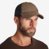 CASQUETTE TRUCKER BEIGE PATCH SOLOGNAC RESISTANT GEAR -Équipement De Chasse Boutique casquette trucker beige patch solognac resistant gear