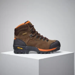 CHAUSSURES CHASSE IMPERMÉABLES AIGLE ALTAVI GORE-TEX VIBRAM MARRON -Équipement De Chasse Boutique chaussures chasse impermeables aigle altavi gore tex vibram marron 3