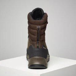 CHAUSSURES CHASSE IMPERMÉABLES CHAUDES CUIR CROSSHUNT 540 MARRON -Équipement De Chasse Boutique chaussures chasse impermeables chaudes cuir crosshunt 540 marron 3