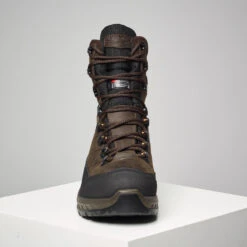 CHAUSSURES CHASSE IMPERMÉABLES CHAUDES CUIR CROSSHUNT 540 MARRON -Équipement De Chasse Boutique chaussures chasse impermeables chaudes cuir crosshunt 540 marron 4