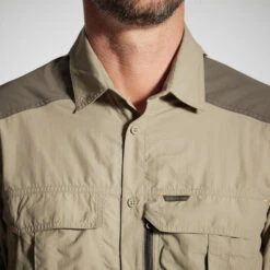 CHEMISE MANCHES LONGUES LEGERE ET RESPIRANTE 520 VERTE -Équipement De Chasse Boutique chemise manches longues legere et respirante 520 verte 2