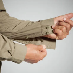 CHEMISE MANCHES LONGUES LEGERE ET RESPIRANTE 520 VERTE -Équipement De Chasse Boutique chemise manches longues legere et respirante 520 verte 9