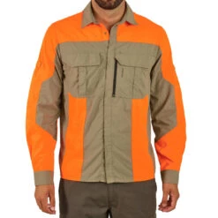 Chemise Manches Longues Légère Et Respirante Chasse 520 Verte Et Fluo 14 Chemise Manches Longues Légère Et Respirante Chasse 520 Verte Et Fluo -Équipement De Chasse Boutique chemise manches longues legere et respirante chasse 520 verte et fluo 2