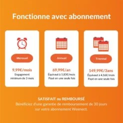 Collier Traceur GPS Pour Chien Weenect V2 -Équipement De Chasse Boutique collier traceur gps pour chien weenect v2 4