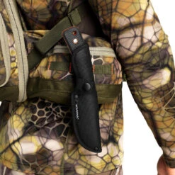 Couteau Chasse Fixe 9cm Grip Noir Sika 90 -Équipement De Chasse Boutique couteau chasse fixe 9cm grip noir sika 90 3