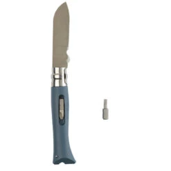 Couteau Pliant 8 Cm Inox Gris Opinel N°9 Bricolage -Équipement De Chasse Boutique couteau pliant 8 cm inox gris opinel n9 bricolage 1