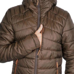 Doudoune De Chasse Chaude Compactable Marron 900. -Équipement De Chasse Boutique doudoune de chasse chaude compactable marron 900 7