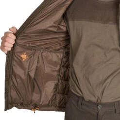 Doudoune De Chasse Chaude Compactable Marron 900. -Équipement De Chasse Boutique doudoune de chasse chaude compactable marron 900 8