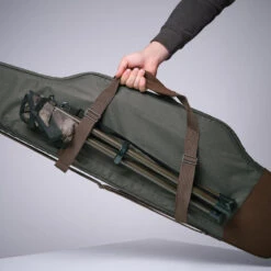 FOURREAU CHASSE CARABINE 500 BATTUE VERT 122 Cm (dimensions Intérieures) -Équipement De Chasse Boutique fourreau chasse carabine 500 battue vert 122 cm dimensions interieures 2