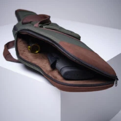 FOURREAU CHASSE CARABINE 500 BATTUE VERT 122 Cm (dimensions Intérieures) -Équipement De Chasse Boutique fourreau chasse carabine 500 battue vert 122 cm dimensions interieures 4