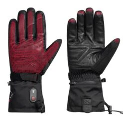 Gants De Ski Chauffants En Cuir EVO-3 Adulte -Équipement De Chasse Boutique gants de ski chauffants en cuir evo 3 adulte 2