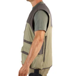 Gilet Chasse Léger Et Respirant Homme - 500 Vert Clair -Équipement De Chasse Boutique gilet chasse leger et respirant homme 500 vert clair 3