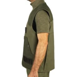 Gilet Chasse Léger Homme - 100 Vert 14 Gilet Chasse Léger Homme - 100 Vert -Équipement De Chasse Boutique gilet chasse leger homme 100 vert 2