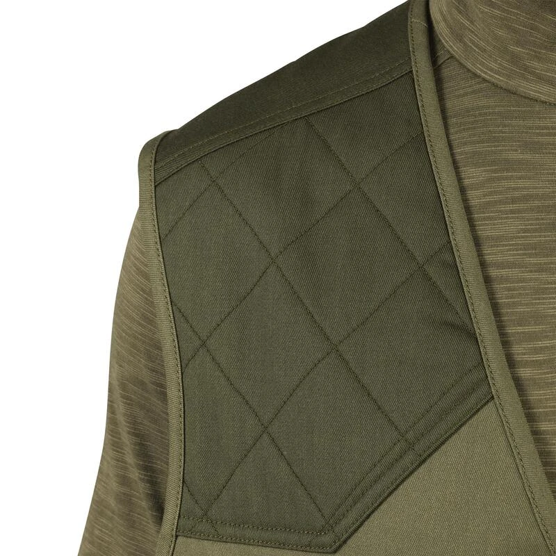Gilet Chasse Léger Homme - 100 Vert 8 Gilet Chasse Léger Homme - 100 Vert – Image 6