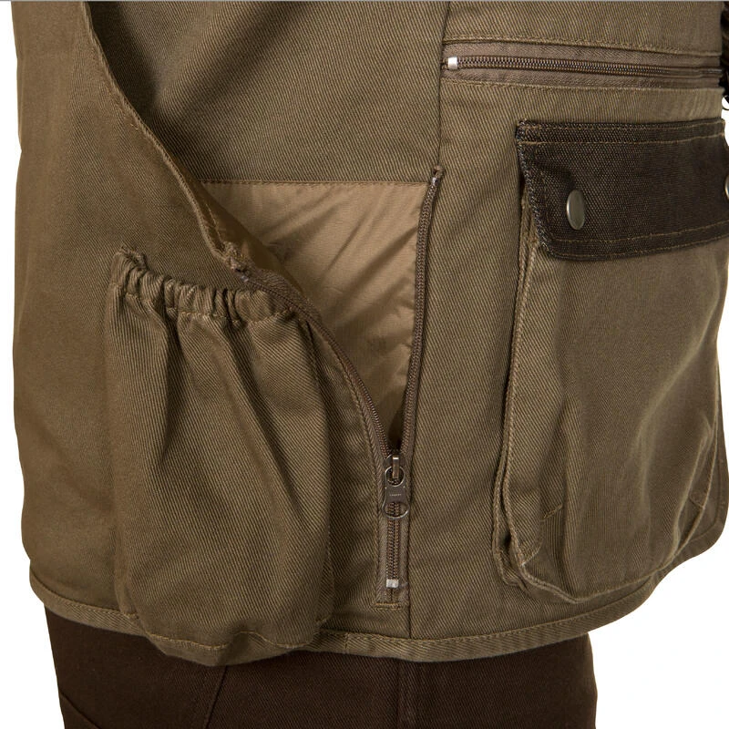 Gilet Chasse Résistant Et Multi Poches STEPPE 500 8 Gilet Chasse Résistant Et Multi Poches STEPPE 500 – Image 6