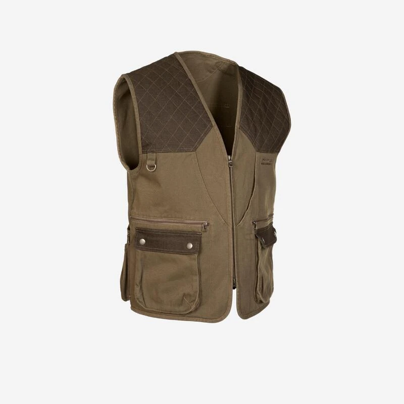 Gilet Chasse Résistant Et Multi Poches STEPPE 500 3 Gilet Chasse Résistant Et Multi Poches STEPPE 500