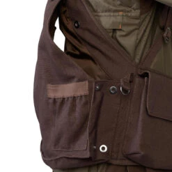 Gilet Chasse Résistant Homme - 900 Marron -Équipement De Chasse Boutique gilet chasse resistant homme 900 marron 6