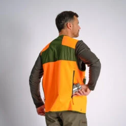 Gilet Chasse Réversible 500 Fluo/vert -Équipement De Chasse Boutique gilet chasse reversible 500 fluovert 8