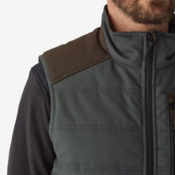 Gilet De Chasse Chaud Vert 500. -Équipement De Chasse Boutique gilet de chasse chaud vert 500 6