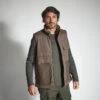 GILET RESISTANT 500 MARRON 2 GILET RESISTANT 500 MARRON -Équipement De Chasse Boutique gilet resistant 500 marron