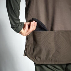 GILET RESISTANT 500 MARRON 16 GILET RESISTANT 500 MARRON -Équipement De Chasse Boutique gilet resistant 500 marron 4