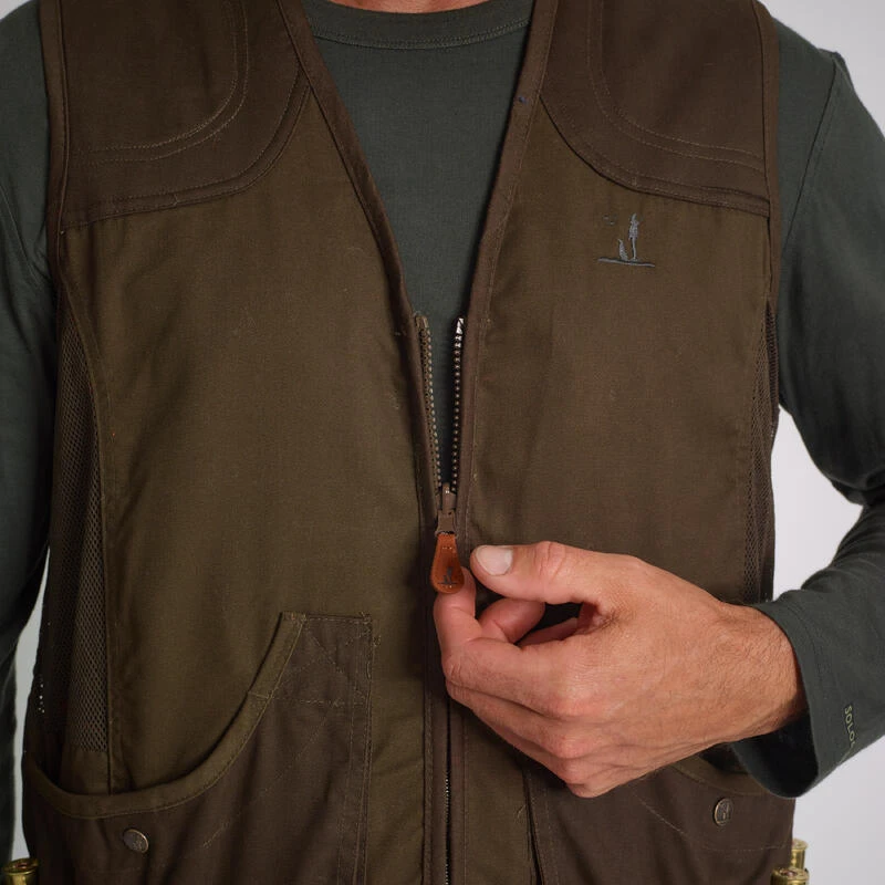 GILET REVERSIBLE PERCUSSION CAMO FLUO / VERT 6 GILET REVERSIBLE PERCUSSION CAMO FLUO / VERT – Image 4