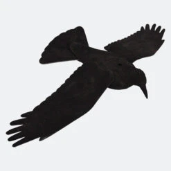 LOT DE 2 APPELANTS PLASTIQUES CORBEAU AILES OUVERTES - CHASSE GIBIER D'EAU