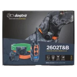 PACK 2 COLLIERS + TÉLÉCOMMANDE DE DRESSAGE ET REPÉRAGE POUR CHIEN DOGTRA 2600T&B -Équipement De Chasse Boutique pack 2 colliers telecommande de dressage et reperage pour chien dogtra 2600t and b 2