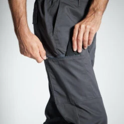 PANTALON CARGO RESISTANT STEPPE 300 GRIS -Équipement De Chasse Boutique pantalon cargo resistant steppe 300 gris 4