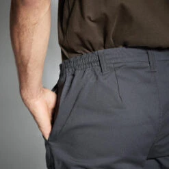 PANTALON CARGO RESISTANT STEPPE 300 GRIS -Équipement De Chasse Boutique pantalon cargo resistant steppe 300 gris 8
