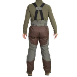 PANTALON CHASSE A BRETELLES CHAUD -20°C VERT 100 -Équipement De Chasse Boutique pantalon chasse a bretelles chaud 20c vert 100 4