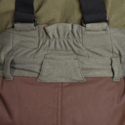 PANTALON CHASSE A BRETELLES CHAUD -20°C VERT 100 -Équipement De Chasse Boutique pantalon chasse a bretelles chaud 20c vert 100 5