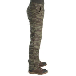 PANTALON CHASSE CHAUD CAMOUFLAGE 100 -Équipement De Chasse Boutique pantalon chasse chaud camouflage 100 2