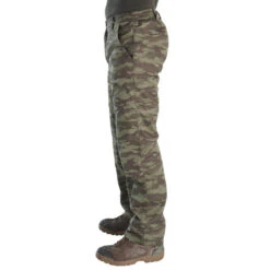 PANTALON CHASSE CHAUD CAMOUFLAGE 100 -Équipement De Chasse Boutique pantalon chasse chaud camouflage 100 3