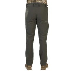 PANTALON CHASSE CHAUD SILENCIEUX POLAIRE VERT 100 -Équipement De Chasse Boutique pantalon chasse chaud silencieux polaire vert 100 5