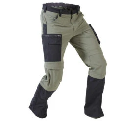 Pantalon Chasse Léger, Résistant Et Respirant Homme - Steppe 920 Guêtres Vert -Équipement De Chasse Boutique pantalon chasse leger resistant et respirant homme steppe 920 guetres vert 1