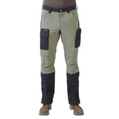 Pantalon Chasse Léger, Résistant Et Respirant Homme - Steppe 920 Guêtres Vert -Équipement De Chasse Boutique pantalon chasse leger resistant et respirant homme steppe 920 guetres vert 2