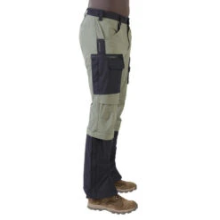 Pantalon Chasse Léger, Résistant Et Respirant Homme - Steppe 920 Guêtres Vert -Équipement De Chasse Boutique pantalon chasse leger resistant et respirant homme steppe 920 guetres vert 4
