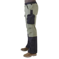Pantalon Chasse Léger, Résistant Et Respirant Homme - Steppe 920 Guêtres Vert -Équipement De Chasse Boutique pantalon chasse leger resistant et respirant homme steppe 920 guetres vert 5