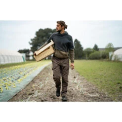 PANTALON CHAUD RESISTANT 500 MARRON -Équipement De Chasse Boutique pantalon chaud resistant 500 marron 1