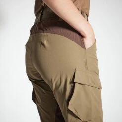 PANTALON FEMME 500 LEGER RESPIRANT MARRON 15 PANTALON FEMME 500 LEGER RESPIRANT MARRON -Équipement De Chasse Boutique pantalon femme 500 leger respirant marron 3