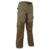 PANTALON RENFORT JUNIOR - 100 VERT ET MARRON -Équipement De Chasse Boutique pantalon renfort junior 100 vert et marron