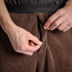 PANTALON SOUS VÊTEMENT POLAIRE 500 MARRON -Équipement De Chasse Boutique pantalon sous vetement polaire 500 marron 3